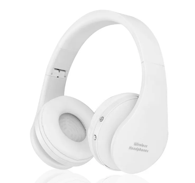 Retail NX-8252 Fällbar Trådlös Hörlurar Bluetooth Headphone Headset Sport Running Stereo Bluetooth v3.0 + EDR 6 + st DHL Gratis frakt