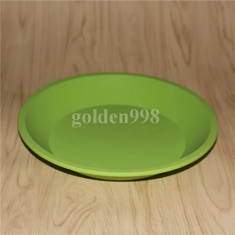 wholesale Plateau en silicone de forme ronde Récipient de qualité alimentaire, Récipient à vaisselle profonde en silicone pour aliments / fruits / cire