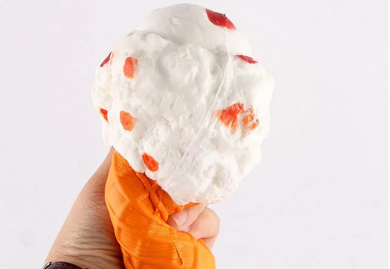 Wyprzedaż squishy lody 21 * 10 cm urok wolny rosnący miękki kolekcja prezent wystrój głowy akcesoria do pakowania