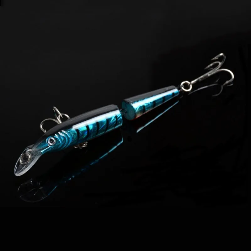 Nya crankbait crankbait fiske betar lockar minnow krokar 3d ögon fisk lockar upp väska förpackning 9,6 g