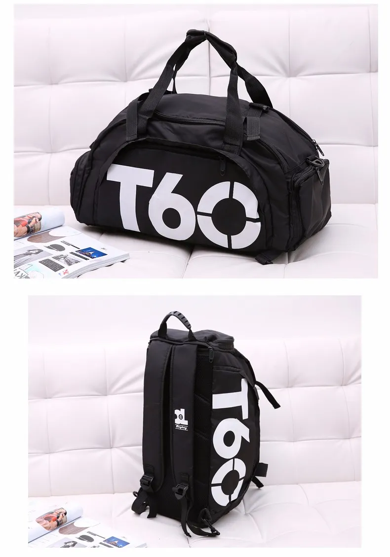 Unisex Outdoor Sport Bags Gym Duffle Bag Backpack T60 - 99 Rands