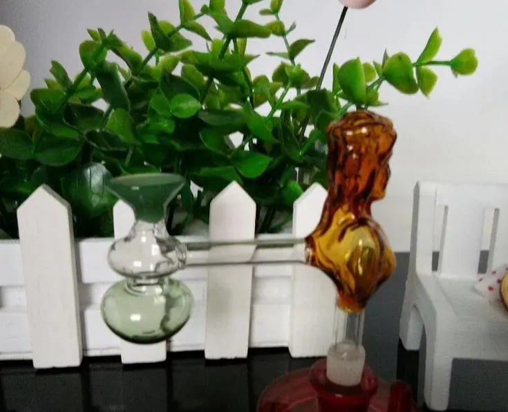 Beauty funnel pot --glass hookah smoking pipe Glass gongs - oil rigs glass bongs glass hookah smoking pipe - vap- vaporizer