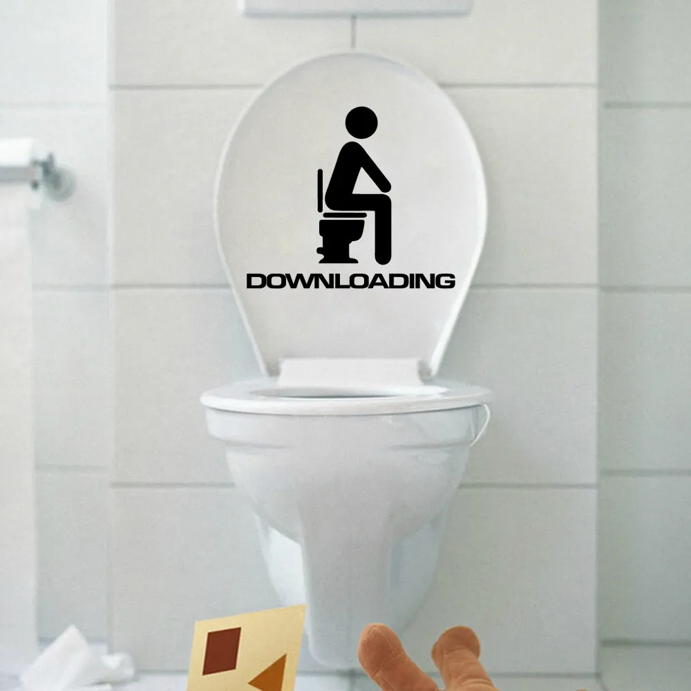 Standard Round Toilet Seat Padded Toilet Seats Funny Bathroom Wall Decals  With Toilet Seat Sticker UAE Funny Bathroom Decor, image size:1000x1000