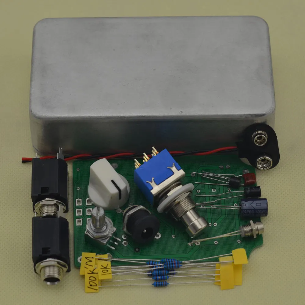 DIY-Musikinstrumente Gitarreneffektpedal Boost True Bypass BOOSTER Kits AL