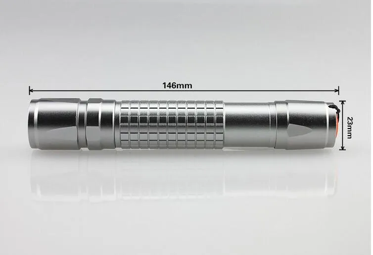 Mest kraftfulla 532nm 10 Mile SOS LAZER Militär ficklampa Grön Röd Blå Violett Laserpekare Pen Ljusstråle Jakt Undervisning