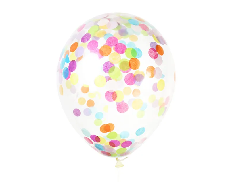 Hochzeitsdekorationen, kleiner Wafer-Ballon, geplatzter Konfetti-Ballon, Hochzeit, Kinderzimmer, Dekoration, Geburtstag, 30,5 cm große Papierballons