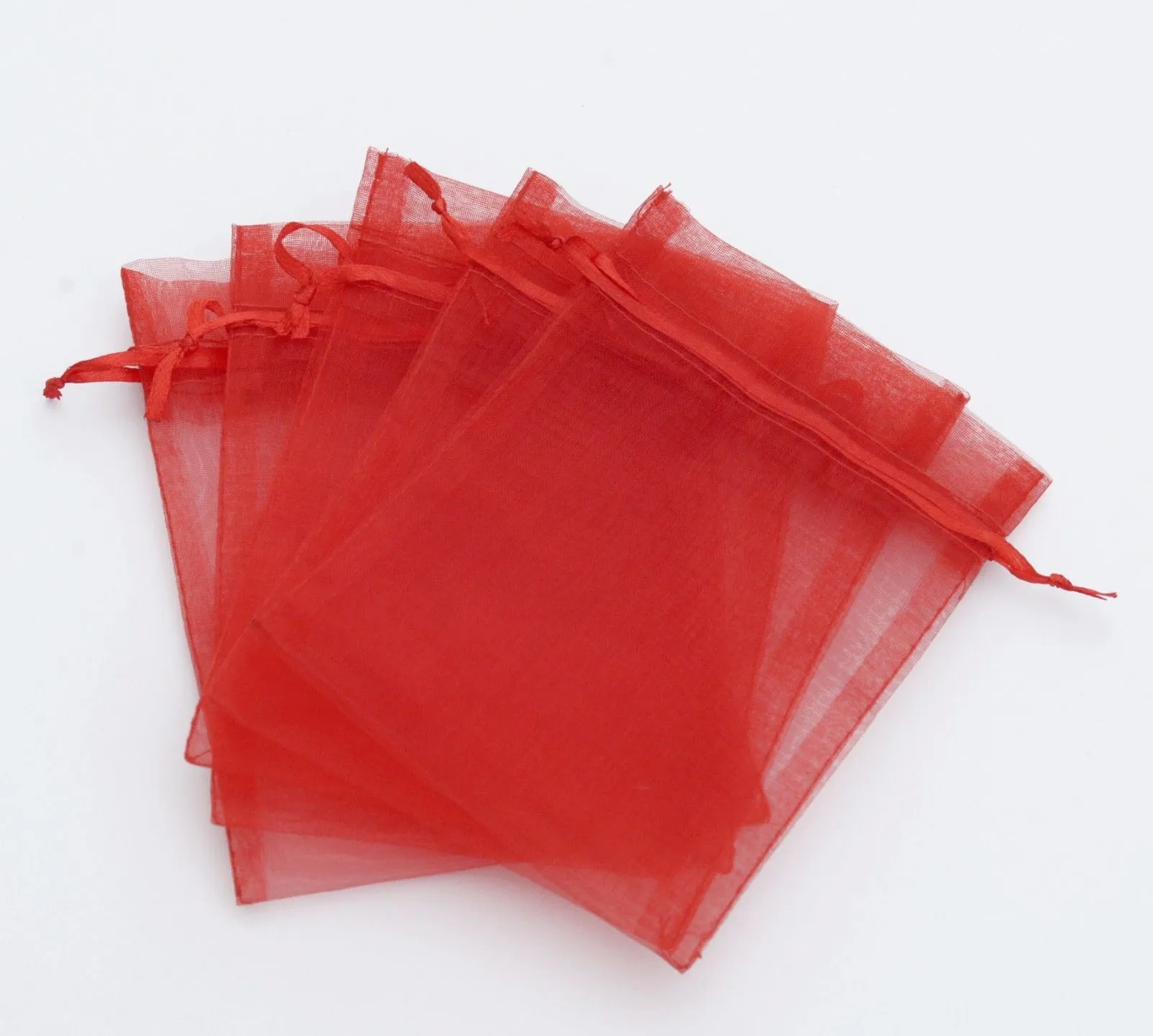 mieszany organza ślub Piechy prezent Candy Sheer Bags Torebka 7x9cm3312075