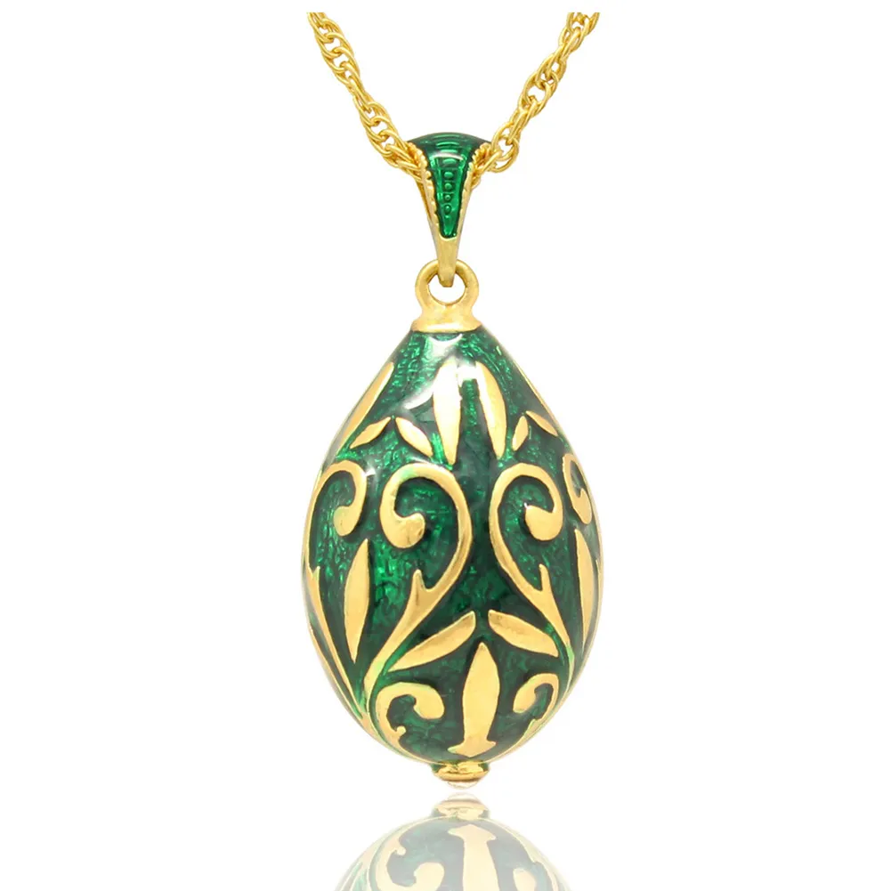 Stunning Vintage Sterling & Gold Vereil Fleur De Lis & Faberge Egg Pendant Broo