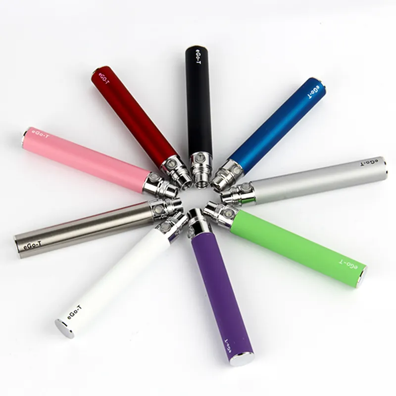 EGO T VAPE BATERII EGO EVOD 510 Baterie gwintowe 650 900 1100 Mah Ego-T Vapes Pen z 510 USB E-VIGS