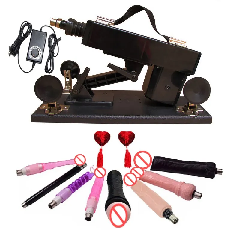 Sex Machine for Women, Sex Toys for Couples Versione aggiornata Pistola per pompaggio per masturbazione femminile Pistola retrattile automatica