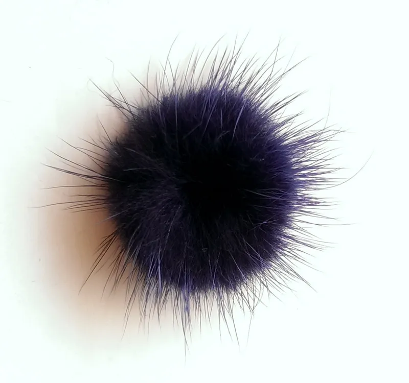 Smart 3,5см Mink Hair Accessories Ball Ball для украшения подлинные шарики для Pompom 100 шт./Free Express доставка