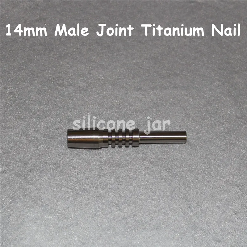 Universal Titanium Nail 14mm Male Titanium Nails Adjustable Male Joint