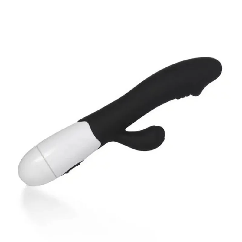 Zwarte vibrators! 30 SPEEDS DUBELE VIBRATIE G Spot Clit Stimulator Massager, Seksspeeltjes AV-Stick voor Vrouw Dame Volwassen Sex Producten