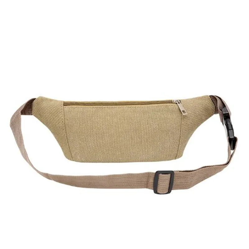 150 sztuk 32 * 22 * ​​12 cm Mężczyźni Trwałe Outdoor Sport Canvas Fanny Pack Praca Talia Torba Bum Cycling Studka Pas Hip Torba