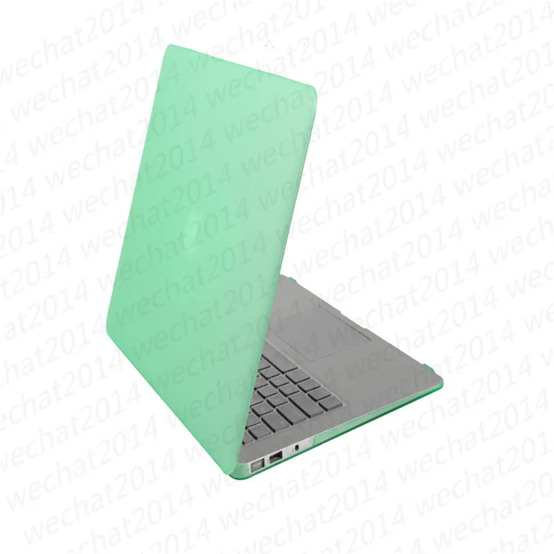 Matte Rubberized Hard Case Cover Full Body Protector Case Cover for Apple Macbook Air Pro 11'' 12'' 13" 15"