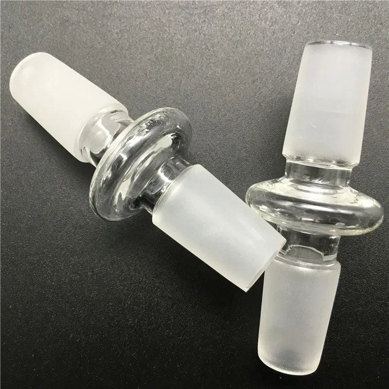 14mm 18mm Glasadapter Mannelijke Naar Vrouwelijke Malende Mond Bong-adapters voor Glass Roken Pijpen Converter Glas Gemengd Adapter