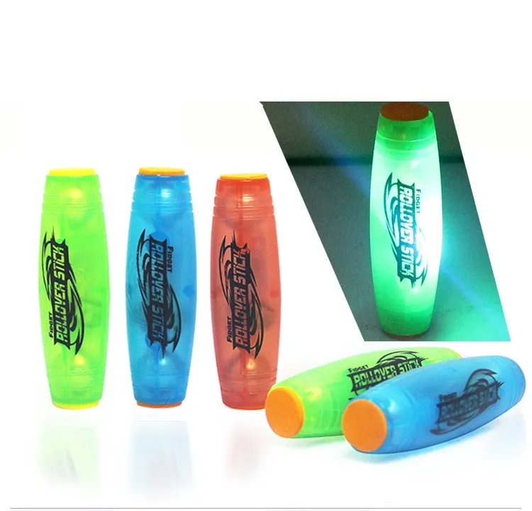 Save Big on Bulk Fidget Spinners Luminous 2017 LED Mokuru Fidget Rollver  Stick Stress Reliever Desktop Toys Mobar Novelty Luminous Spinner