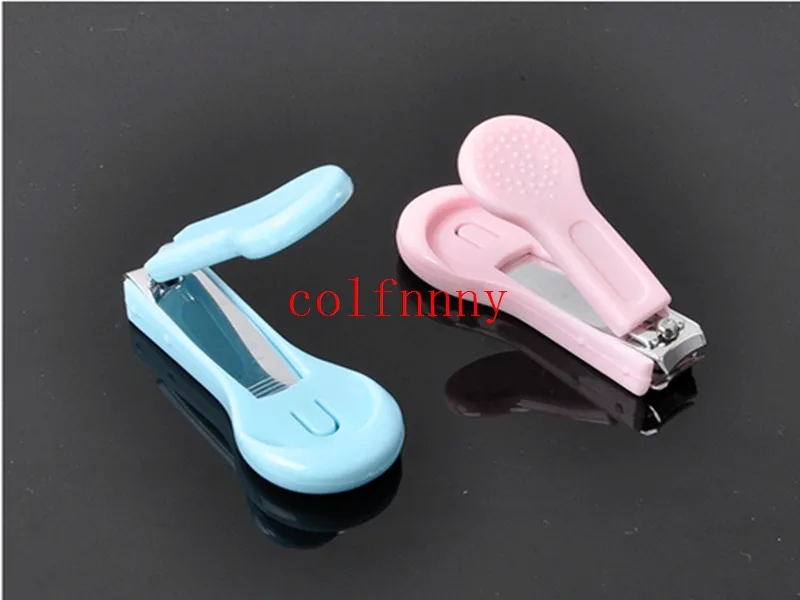 Safety Stainless Steel Nail Clipper Pink Nail Nippers Professional Manicure Finger Cuticle Nail Cutter Manicure Tool