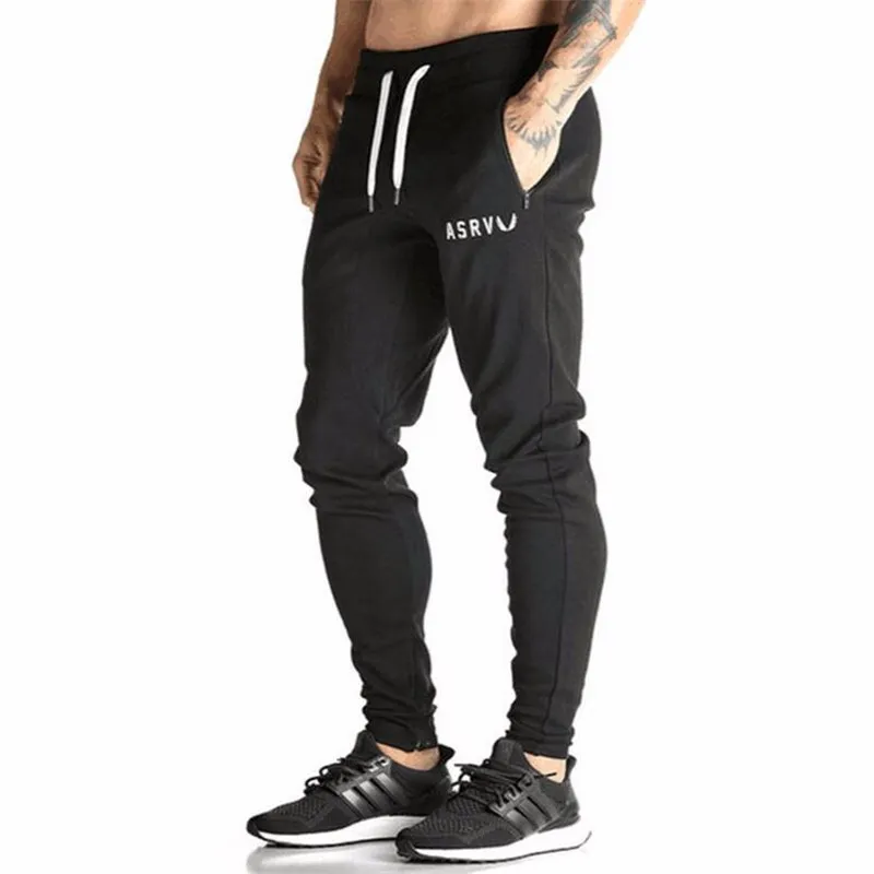 Whole-Herren Trainingshose Baumwolle Fitness Skinny Jogger Trainingshose Pantalones Chandal Hombre Freizeithose Baumwolle Streetwea230c