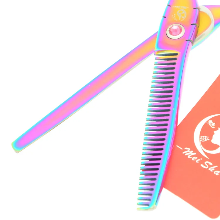 6.0inch Meisha 62HRCプロの理髪師は編み物を設定しますJP440C髪の切断+間引きはさみの美容院のスタイルのサロン、HA0322