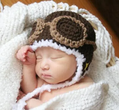 Garçons Filles Hiver Tricot Chapeaux, nouveau-né Enfants Bébé