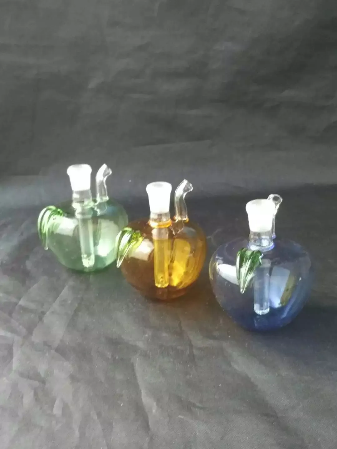 Accessoires de bangs en verre multicolores, accessoires de bangs en verre en gros, narguilé en verre, conduite d'eau sans fumée, livraison gratuite