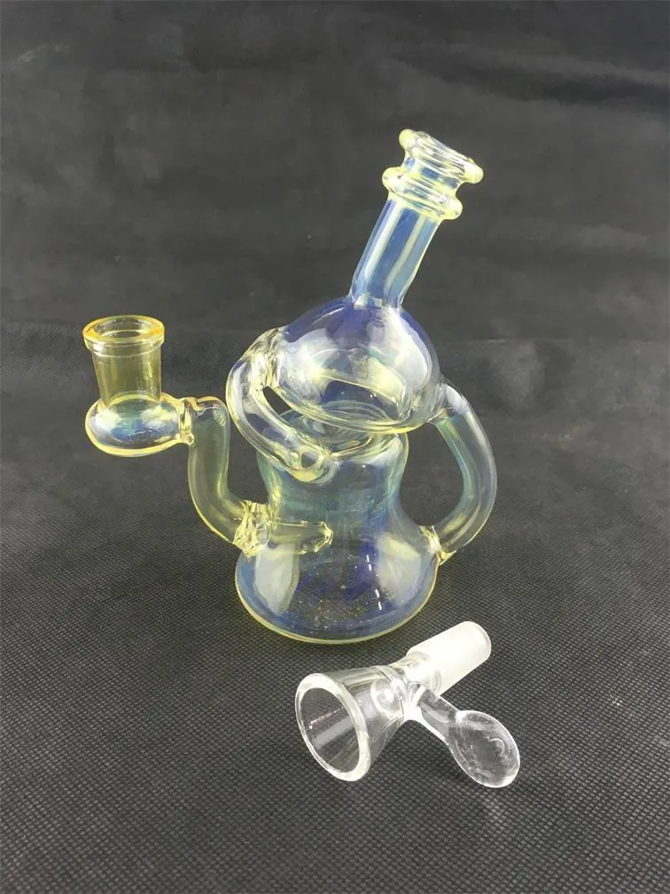 Altri accessori fumatori, nuovi tubi in vetro diffusore, bong colorato con grande bicchiere olio, ciotola in vetro da 14 mm o banger al quarzo