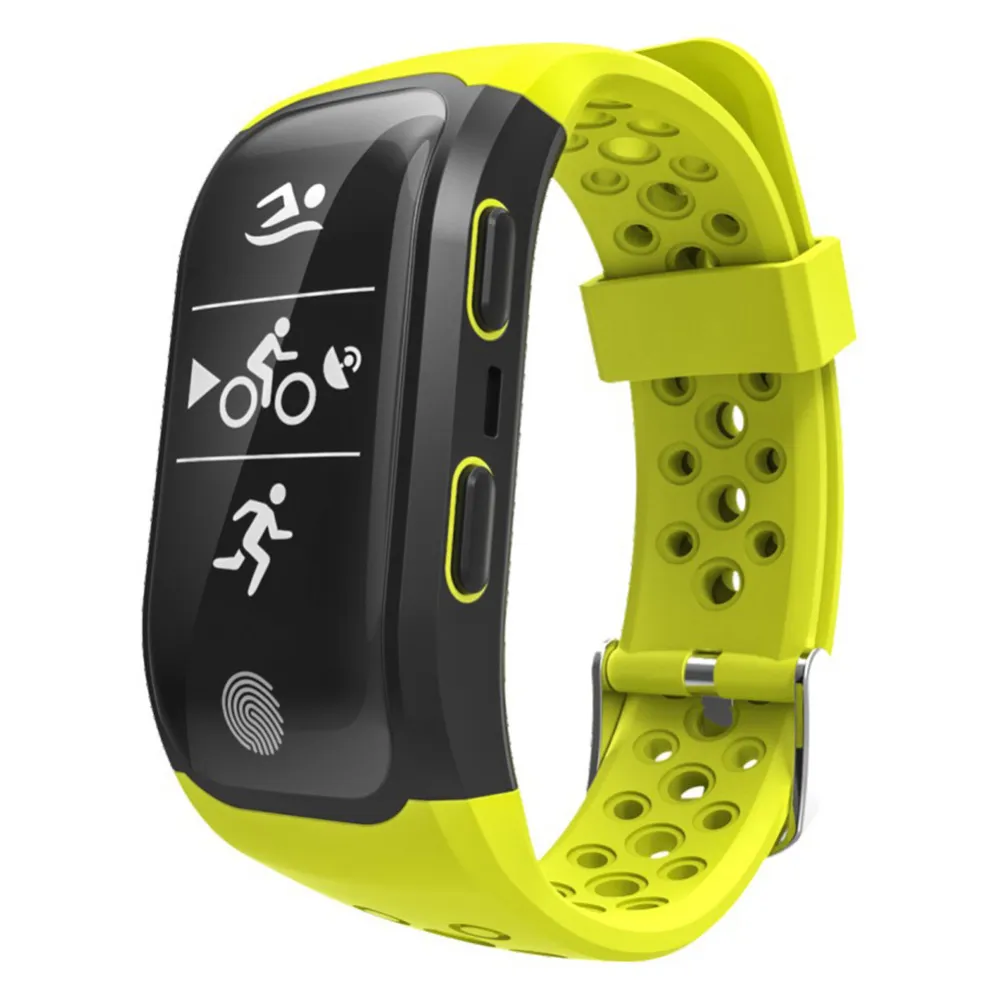 GPS Smartwatch Fitness Tracker Waterproof Smart Band With Heart Rate Monitor Sleep Tracker Pedometer For Running Cycling Swimming Red Green Black From Li7597337 41.77 DHgate.Com