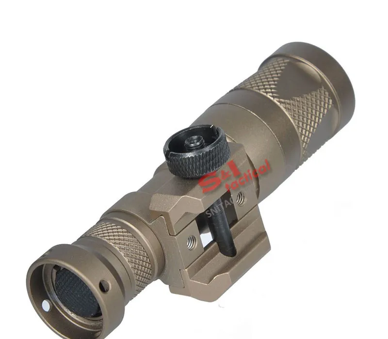 Tactical SF M300V-IR Scout Light Gun Light LED White and IR Output Dark Earth