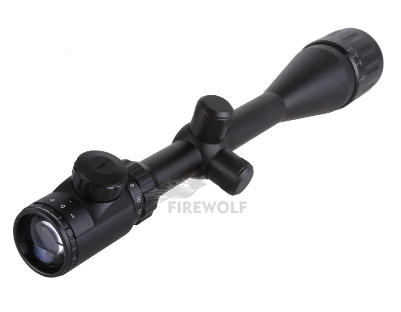 2017 New 624x50 AOE Riflescope RG illuminated Riflescope Reticle sniper Scope for hunting scope 6148614