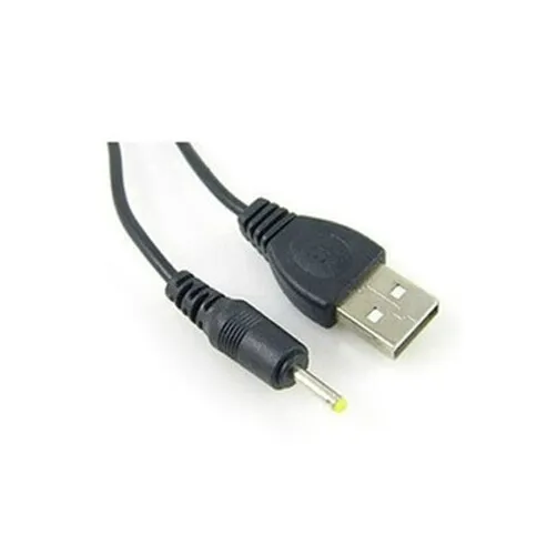 100 pcs/lot câbles de charge USB vers DC 2.5mm vers prise usb/jack cordon d'alimentation