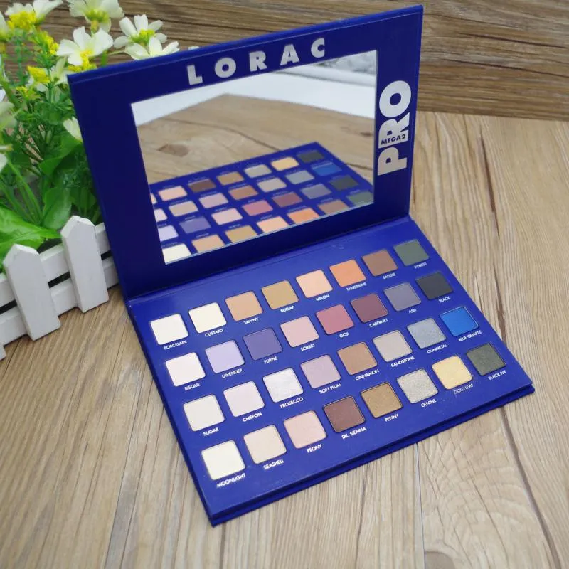 Hela äkta kvalitet Ny Lorac Mega Pro Eye Palette 32 Shades Pro 2 3 Original Eye Shadow Palettes Limited Edition Shipi266h