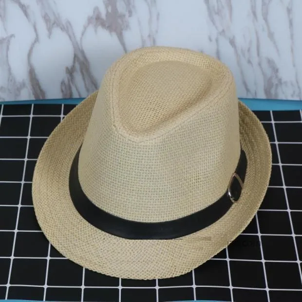 Vogue Hommes Femmes Chapeaux De Paille doux Fedora Panama Chapeaux En Plein Air avare bord Caps Couleurs Choisir ZDS * 10