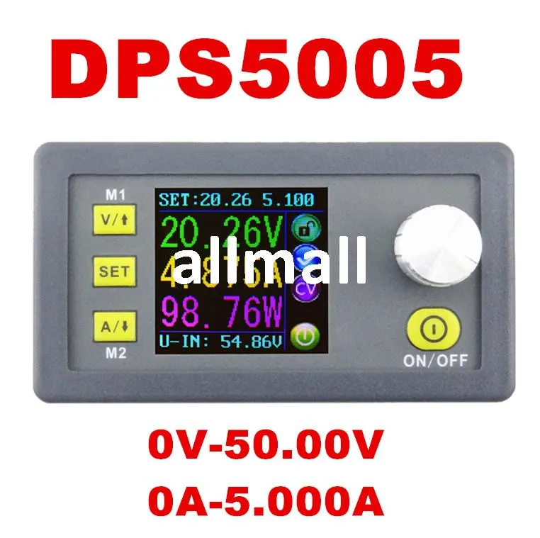 Livraison gratuite Compteur de tension Régulateur Convertisseur LCD Module d'alimentation programmable réglable Buck Voltmètre Ampèremètre Testeur de courant