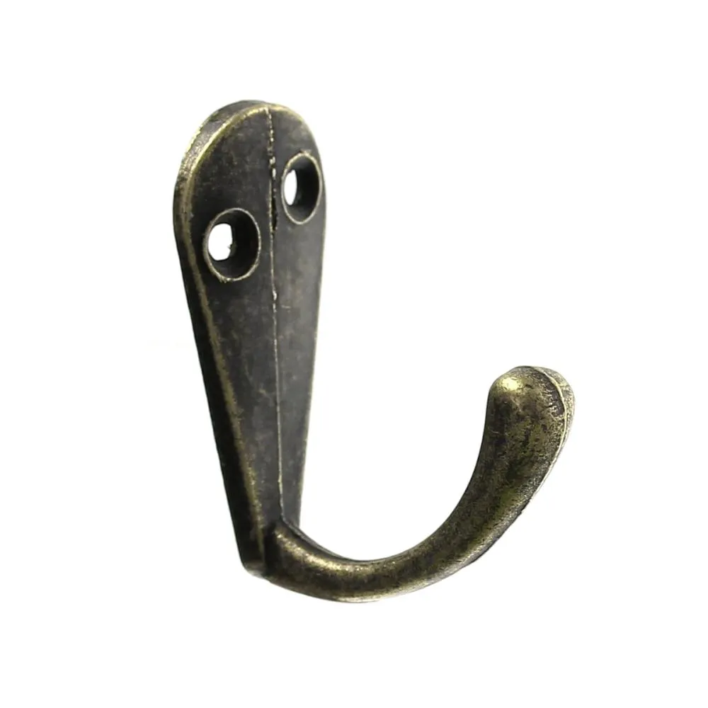 Hurtownia - Jednostka Płucowa Coat Rolka Torebka Hat Hook Wieszak Antique Bronze 3.4cm x 1,4 cm (1 3/8 "x 4/8"), 30 sztuk 2015 Nowy