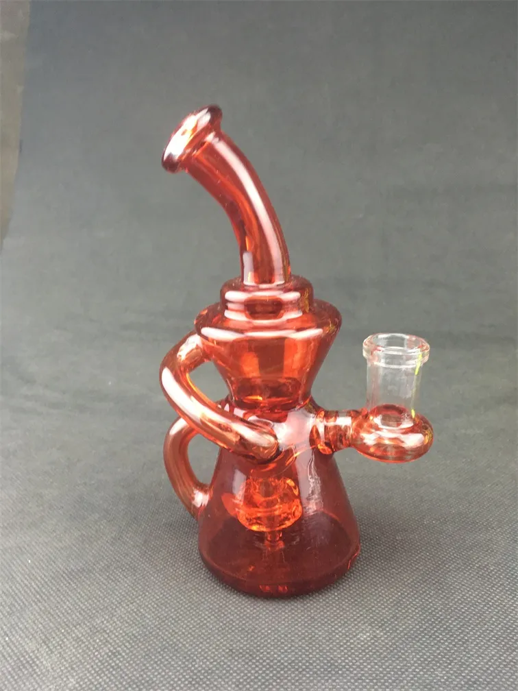 Glas Waterpijp Kleur Olie Boorinstallatie Roken Pijp Bong 14mm Connector Welkom bij bestelling Prijsconcessies