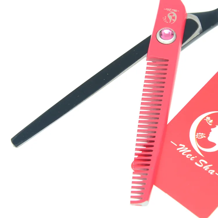 5.5 cali Meisha 2017 Nożyczki Barber Nożyce ze stali nierdzewnej Nożyce rozrzedzające JP440C Hair Cut Nożyce Fryzjerskie Salon Tool Tesouras, Ha0157