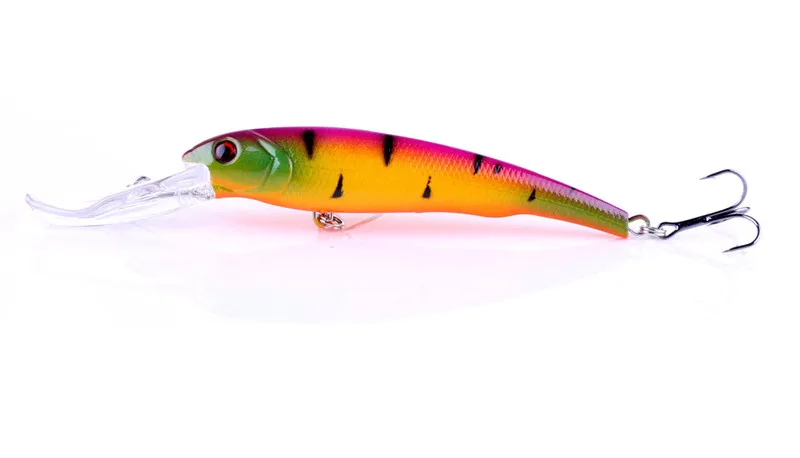 Nouveau leurre de pêche méné grand océan 29g 165 cm Wobblers Swimbait Transparent laser manivelle appât de pêche Tackle2400761