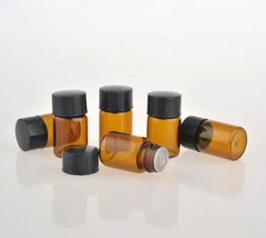 2 ml 2CC braun öl flasche flaschen parfüm abgabe öl flaschen tragbare leere flasche Hause Düfte Ätherische Öle Diffus