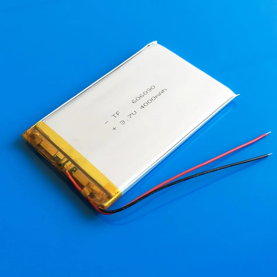 Модель 606090 3.7 V 4000mAh литий-полимерный Li-Po аккумуляторная батарея для DVD PAD мобильный телефон GPS Power bank камеры электронные книги Recoder TV box