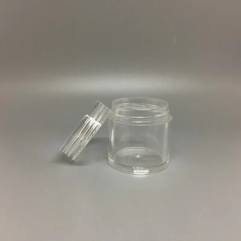 10 ML G Durchsichtigen Kunststoff Topf Nachfüllbar Kosmetische Container Bottle Für Eyshadow Make-Up Nagel Pulver Probe