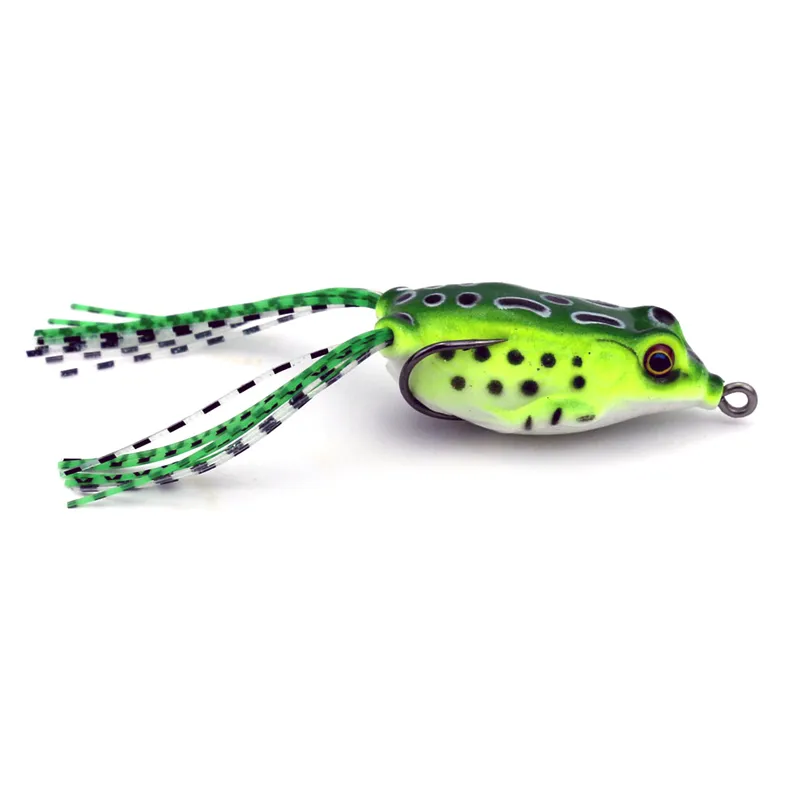 TUBE MOLD BAIT LUres de pêche en plastique Frog Lure Crochets triples mini 55cm 8G BAITS ARTIFICIAL4488248