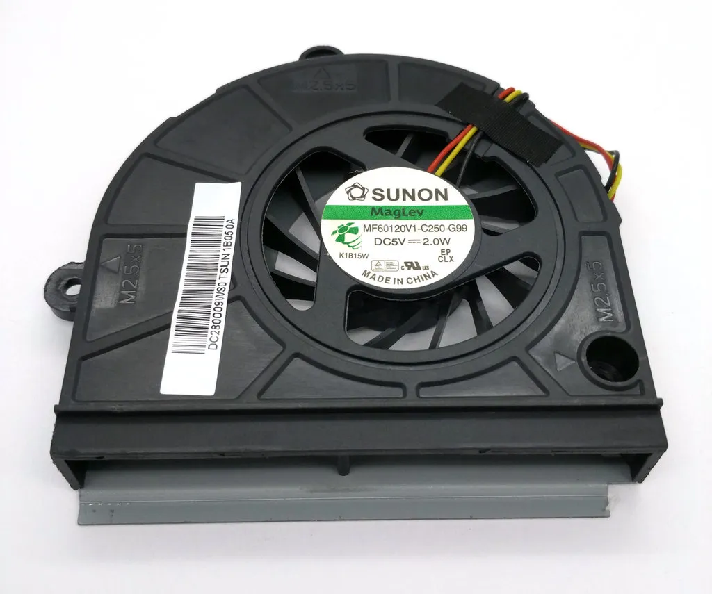 Nouveau ventilateur de refroidissement pour ordinateur portable d'origine Sunon MF60120V1-C250-G99 DC 5V 2.0W