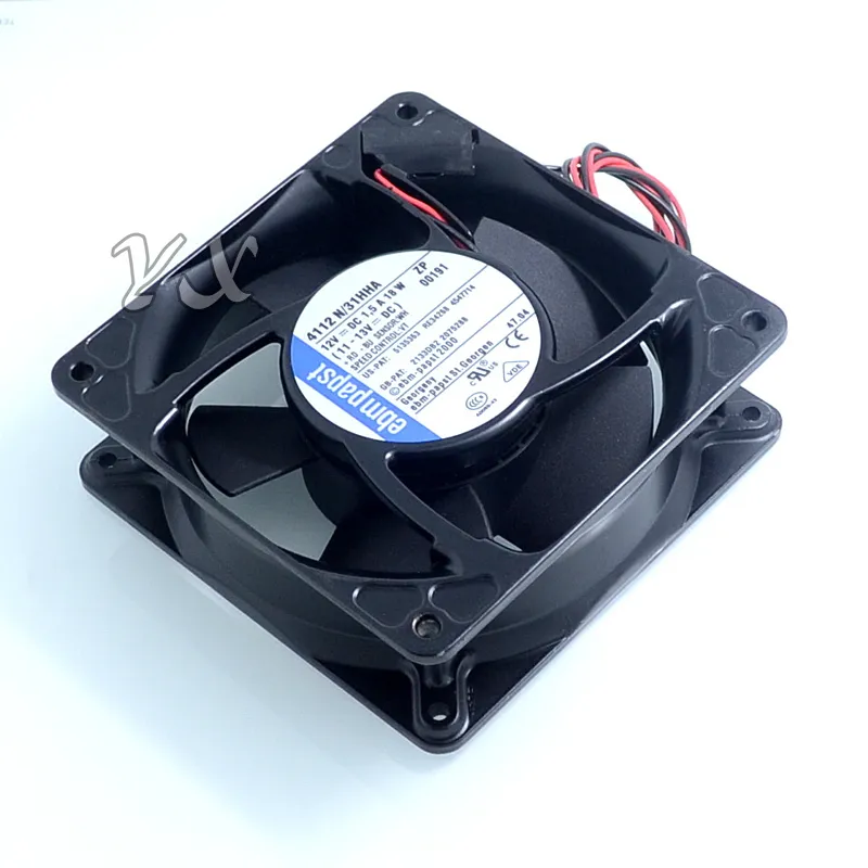 12 * 12 * 38mm 12cm 2Wire Waterdicht 4112N31HHA 12038 Motorfiets Geweld met Forced Air Cooling Fan