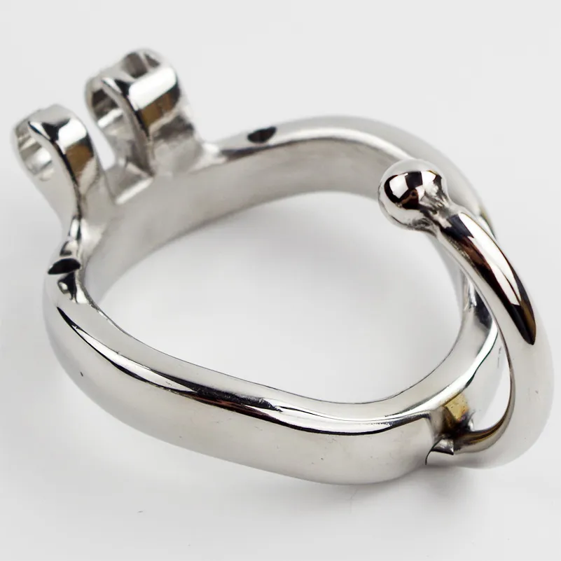 Steel Cage Base Arc Ring with Testis Separation Sex Toys for Men Chastity Device Good quality