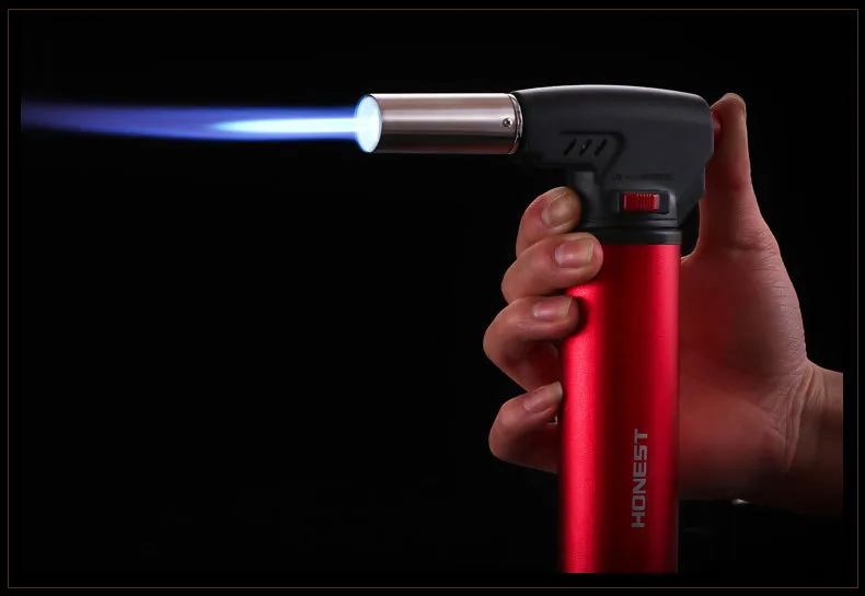 New Arrival HONEST 501 Jet Adjustable Flame Welding Gun Butane Gas Refillable Torch Lighter