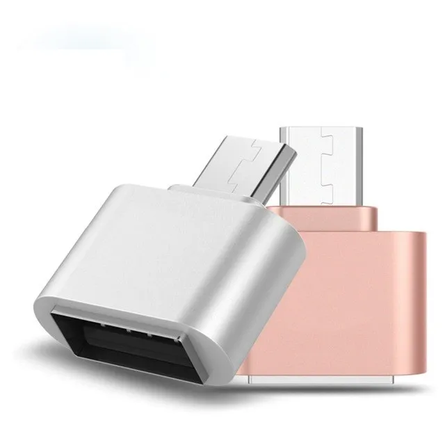 OTG Hug 2.0 Converter محول OTG Micro USB إلى USB Hub لمصغرة قارئ بطاقة كبل الهاتف المصغر الذي يعمل بنظام Android