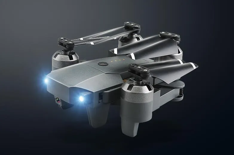 Mini Drone 4K Double Caméra Pliable Contrôle À Distance Vol Stable