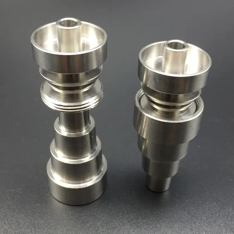 Universal Domeless 6 In1 Titanium Nails 10mm 14mm 18mm Joint för manlig och kvinnlig domelös titan Nagel 6685200