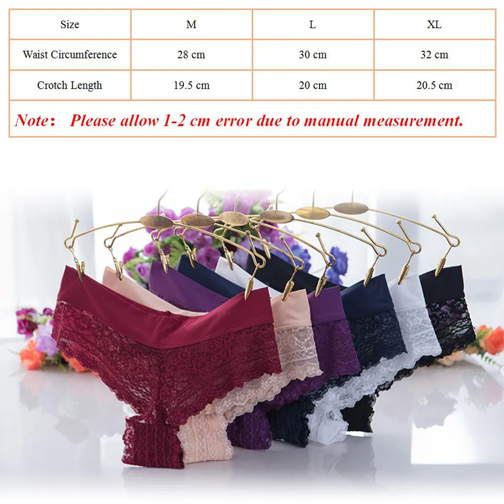 Bayanlar Dantel Tanga Dize Külot Bayan Thongs İç Dikişsiz Lingerie Seksi Külot Knickers Perspektif Underwears M L XL